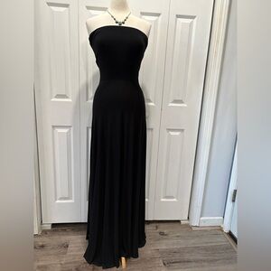 Felicity & Coco Black Strapless Dress